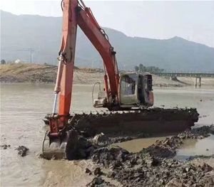 水上挖機(jī)出租